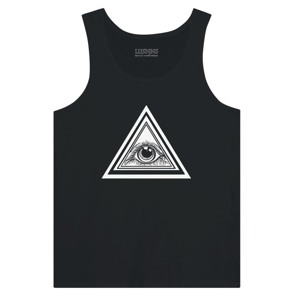 All Seeing Eye-Premium Unisex Tank-Top Schwarz All Seeing Eye-Premium Unisex Tank-Top Schwarz von LusignsStreetware