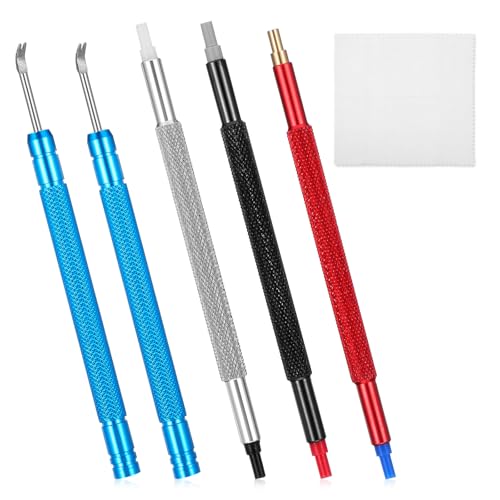 Lusofie 3 Stück Uhren-Handeinstellwerkzeug, Edelstahl-Uhren-Handdrücker und Zeiger-Hebel, Uhrmacher, Armband-Reparaturwerkzeug, Minuten- und Sekundenzeiger-Entferner, Kolbenentferner, B, m Lusofie 3 Stück Uhren-Handeinstellwerkzeug, Edelstahl-Uhren-Handdrücker und Zeiger-Hebel, Uhrmacher, Armband-Reparaturwerkzeug, Minuten- und Sekundenzeiger-Entferner, Kolbenentferner, B, m von Lusofie