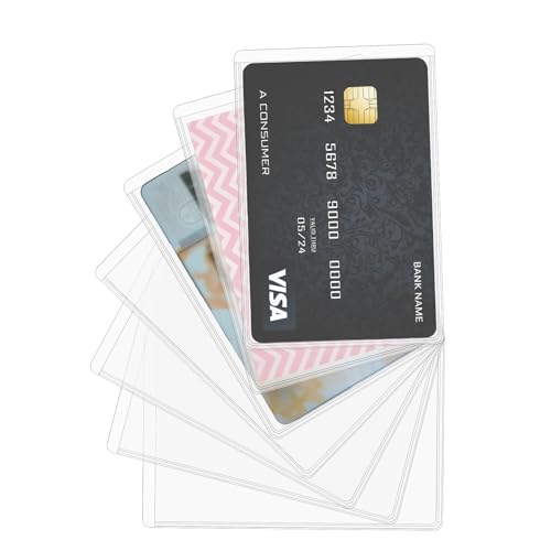 Social Security Card Protector Waterproof Vertical New Medicare Card Protector Sleeve Horizontal Plastic Card Holder for Business Card New Medical Insurance Card ID Card Social Security Card (30 Social Security Card Protector Waterproof Vertical New Medicare Card Protector Sleeve Horizontal Plastic Card Holder for Business Card New Medical Insurance Card ID Card Social Security Card (30 von Lusofie