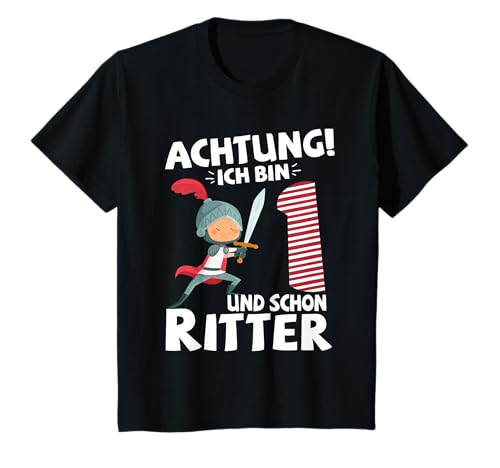 Geburtstag RITTER 1 Jahr Junge Geburtstagparty Jungen Baby T-Shirt Geburtstag RITTER 1 Jahr Junge Geburtstagparty Jungen Baby T-Shirt von Lustig 1. Geburtstag Shirt Geburtstagsgeschenk