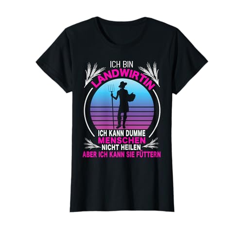 Landwirtin Sprüche Frauen Lustig Geschenk Bäuerin T-Shirt Landwirtin Sprüche Frauen Lustig Geschenk Bäuerin T-Shirt von Lustig Landwirtschaft Bauernhof Landwirte