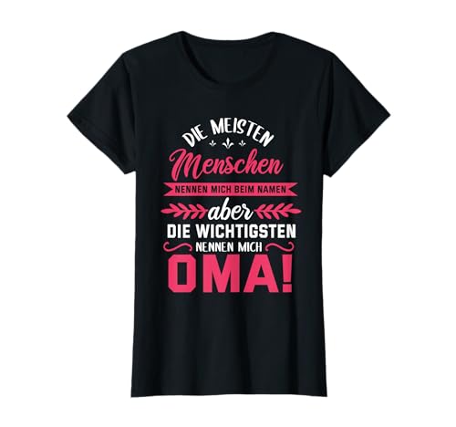 Lustig Oma Tshirt Großmama Geschenk - Damen Oma T-Shirt Schwarz S Klassisch Kurzarm Rundhalsausschnitt Winter, Herbst Lustig Oma Tshirt Großmama Geschenk - Damen Oma T-Shirt Schwarz S Klassisch Kurzarm Rundhalsausschnitt Winter, Herbst von Lustig Oma Tshirt Großmama Geschenk