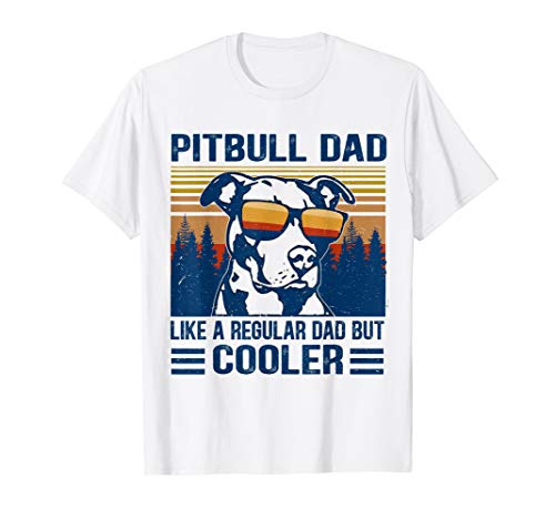 Herren Pitbull Dad Like Regular But Cooler Pitbull Papa Vatertag T-Shirt Herren Pitbull Dad Like Regular But Cooler Pitbull Papa Vatertag T-Shirt von Lustig Pitbull Papa Geschenk für Pitbull Liebhaber