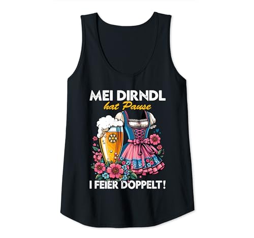 Damen Oktoberfest Damen Dirndl Ersatz Trachtenshirt Tracht Ersatz Tank Top Damen Oktoberfest Damen Dirndl Ersatz Trachtenshirt Tracht Ersatz Tank Top von Lustig Volksfest-Motive Oktoberfest Damen Trachten