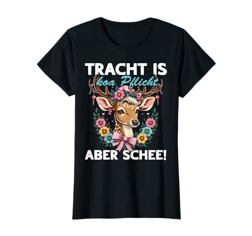 Oktoberfest Damen Dirndl Ersatz Trachtenshirt Tracht Ersatz T-Shirt von Lustig Volksfest-Motive Oktoberfest Damen Trachten