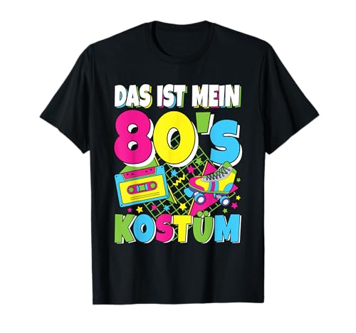 80er Jahre Outfit Damen Herren 80er Motto Party 80s Kostüm T-Shirt 80er Jahre Outfit Damen Herren 80er Motto Party 80s Kostüm T-Shirt von Lustige 80er Jahre Outfits Damen Herren Kinder