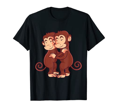 Affen Liebhaber Kinder Mädchen Jungen T-Shirt von Lustige Affen Liebhaber Geschenk