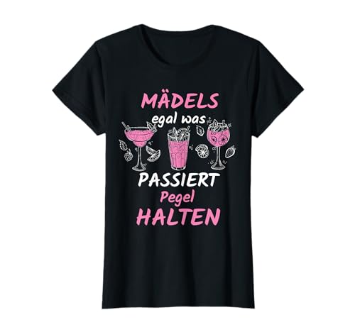 Mädels Egal was passiert Level Hold - JGA Partygruppen T-Shirt Mädels Egal was passiert Level Hold - JGA Partygruppen T-Shirt von Lustige Alkohol Party Motive & Designs