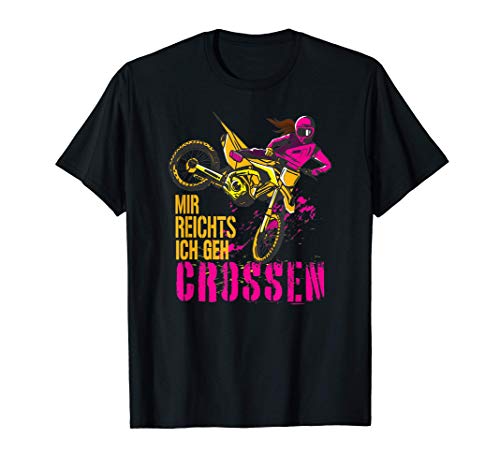 Mir Reichts Ich Geh Crossen - Motocross Geschenk für Damen T-Shirt Mir Reichts Ich Geh Crossen - Motocross Geschenk für Damen T-Shirt von Lustige Allrad Motorsport und Quad Fahrer Outfits