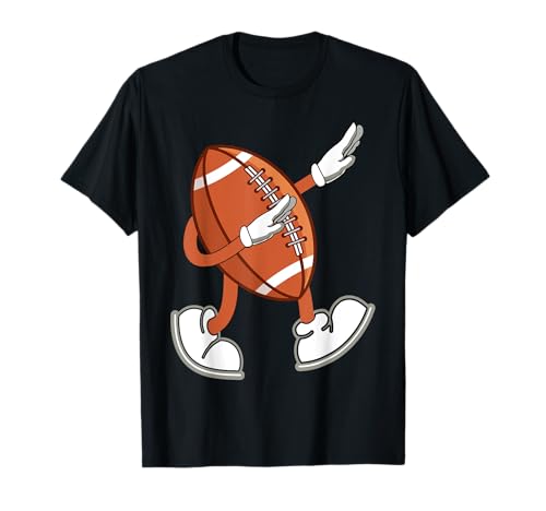 Lustige American Football Bekleidung und Geschenke - Dabbing Football Dab - Unisex-Erwachsene, Unisex-Kinder - Schwarz - S - Kurzarm - T-Shirt Lustige American Football Bekleidung und Geschenke - Dabbing Football Dab - Unisex-Erwachsene, Unisex-Kinder - Schwarz - S - Kurzarm - T-Shirt von Lustige American Football Bekleidung und Geschenke