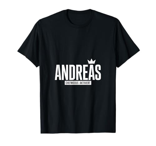 Andreas Gefährlich Akkurat Krone Name Spruch Herren T-Shirt Andreas Gefährlich Akkurat Krone Name Spruch Herren T-Shirt von Lustige Andreas Vorname Name Geburtstags Geschenke