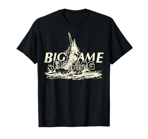 Männer-Geschenk für Angler: Big Game Fishing - T-Shirt T-Shirt Männer-Geschenk für Angler: Big Game Fishing - T-Shirt T-Shirt von Lustige Angel T-Shirts & Fischer Geschenke