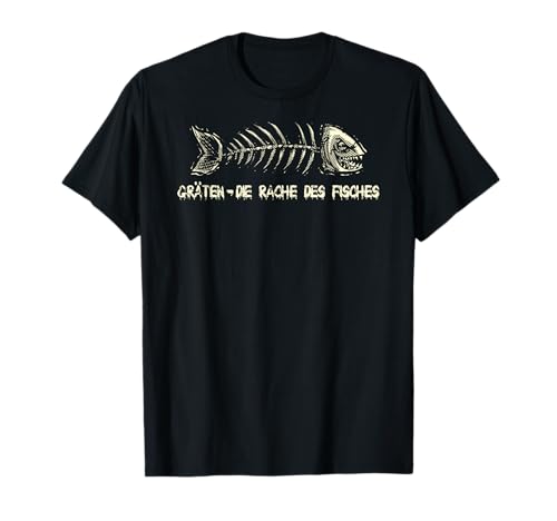 Männer-Geschenk für Angler: Gräten die Rache - T-Shirt T-Shirt Männer-Geschenk für Angler: Gräten die Rache - T-Shirt T-Shirt von Lustige Angel T-Shirts & Fischer Geschenke
