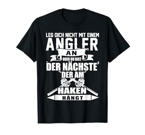 Herren Lustiges Angel Geschenk - Leg dich nicht mit einem Angler an T-Shirt Herren Lustiges Angel Geschenk - Leg dich nicht mit einem Angler an T-Shirt von Lustige Angel & Fischer Geschenkidee