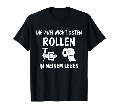 Angler Spruch Lustig Angelrolle Klopapier Männer Spaß T-Shirt von Lustige Angeln Designs