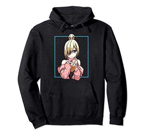 Bubble Tea Anime Girl Mädchen Kawaii Otaku Manga Kanji Süß Pullover Hoodie von Lustige Anime Liebhaber Otaku Kawaii Geschenkidee