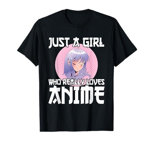 Anime Girl Kawaii Cosplay Manga Merch Otaku Geschenk Anime T-Shirt Anime Girl Kawaii Cosplay Manga Merch Otaku Geschenk Anime T-Shirt von Lustige Anime Outfits für Damen und Mädchen