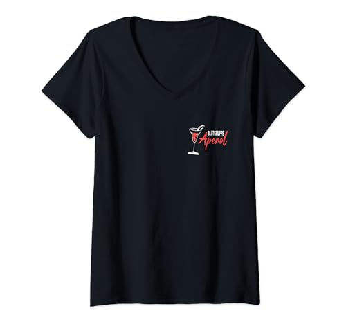 Damen Aperol lustiger Aperol Spruch Alkohol Italien Aperol Spritz T-Shirt mit V-Ausschnitt Damen Aperol lustiger Aperol Spruch Alkohol Italien Aperol Spritz T-Shirt mit V-Ausschnitt von Lustige Aperol Sprüche Aperol Spritz Geschenkidee