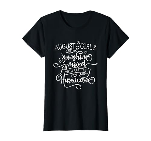 Geburtstagsshirt Geboren August Geburtstag Frauen T-Shirt T-Shirt Geburtstagsshirt Geboren August Geburtstag Frauen T-Shirt T-Shirt von Lustige August Geburtstag Sprüche Damen
