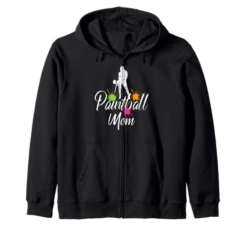 Stolze Paintball Mama Unterstützt Das Spielfeld Kapuzenjacke Stolze Paintball Mama Unterstützt Das Spielfeld Kapuzenjacke von Lustige Aussage Für Coole Paintball Mütter