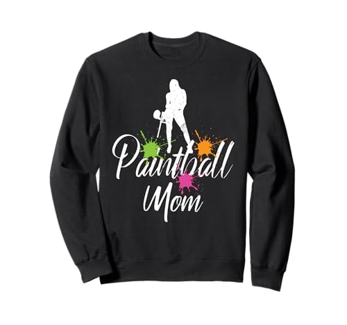 Stolze Paintball Mama Unterstützt Das Spielfeld Sweatshirt Stolze Paintball Mama Unterstützt Das Spielfeld Sweatshirt von Lustige Aussage Für Coole Paintball Mütter