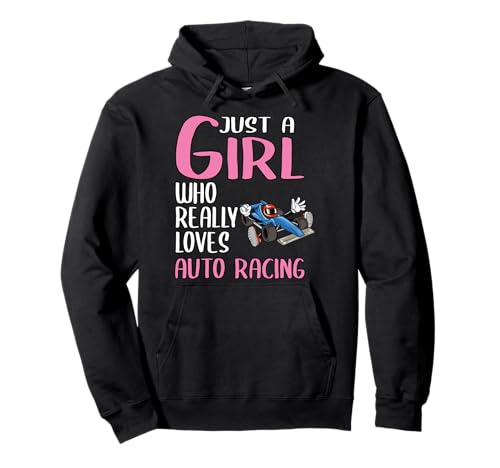 Damen Just A Girl Auto Rennsport Geschenk Auto Rennsport Pullover Hoodie Damen Just A Girl Auto Rennsport Geschenk Auto Rennsport Pullover Hoodie von Lustige Auto Rennsport Geschenke Damen Mädchen