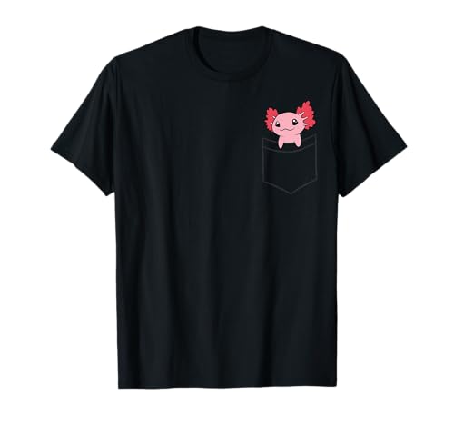 Axolotl in der Tasche Süßer Baby Axolotl T-Shirt von Lustige Axolotl-Tiergeschenke