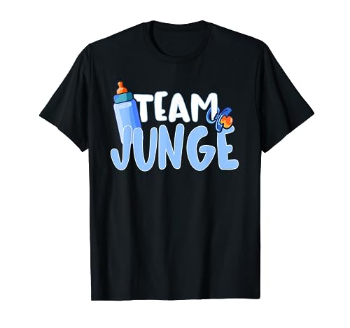 Baby Gender Reveal Party, lustiges Team Junge T-Shirt von Lustige Baby Gender Reveal Party Produkte