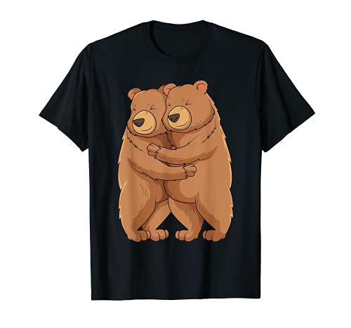 Bär Liebhaber Braunbär Kinder Mädchen Damen T-Shirt Bär Liebhaber Braunbär Kinder Mädchen Damen T-Shirt von Lustige Bären Liebhaber Geschenke