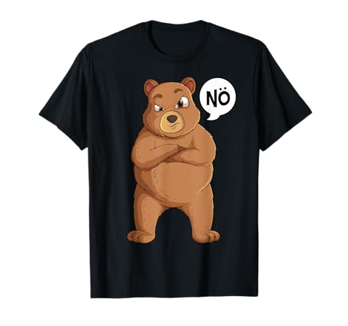 Bär Nö Braunbär Kinder Jungen Mädchen T-Shirt Bär Nö Braunbär Kinder Jungen Mädchen T-Shirt von Lustige Bären Liebhaber Geschenke