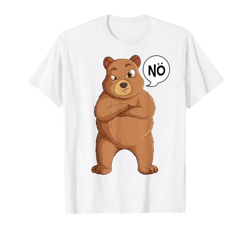Bär Nö Braunbär Kinder Jungen Mädchen T-Shirt Bär Nö Braunbär Kinder Jungen Mädchen T-Shirt von Lustige Bären Liebhaber Geschenke