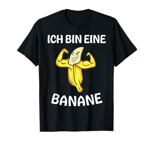 Ich Bin Eine Banane Kinder Frucht Lustiges Bananen Früchte T-Shirt von Lustige Bananen Sprüche für Männer Frauen Kinder