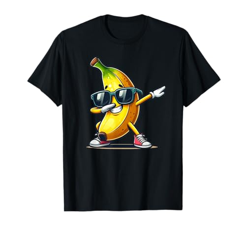 Dabbing Banana Sonnenbrille Bananenliebhaber Jungen Kinder T-Shirt Dabbing Banana Sonnenbrille Bananenliebhaber Jungen Kinder T-Shirt von Lustige Bananenliebhaber Geschenke Jungen Kinder
