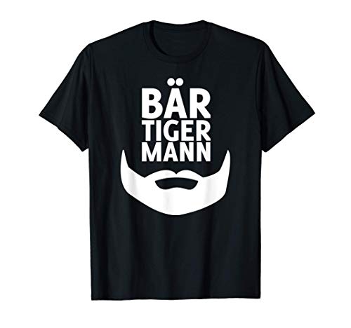 Herren Bärtiger Mann Vollbart Bart Geschenkidee lustig Spruch Mann T-Shirt Herren Bärtiger Mann Vollbart Bart Geschenkidee lustig Spruch Mann T-Shirt von Lustige Bart Designs