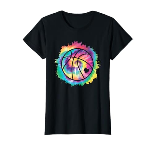 Schöner Basketball Ball Basketballspieler Frauen Mädchen T-Shirt Schöner Basketball Ball Basketballspieler Frauen Mädchen T-Shirt von Lustige Basketball Bekleidung Damen Herren Kinder
