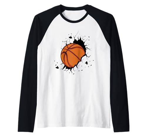 Basketball Männer Retro Basketballspieler Training Outdoor Raglan Basketball Männer Retro Basketballspieler Training Outdoor Raglan von Lustige Basketball Sprüche Basketball Kleidung