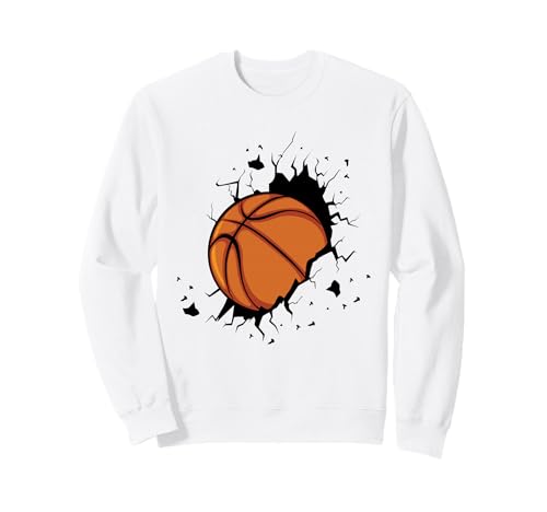 Basketball Männer Retro Basketballspieler Training Outdoor Sweatshirt Basketball Männer Retro Basketballspieler Training Outdoor Sweatshirt von Lustige Basketball Sprüche Basketball Kleidung