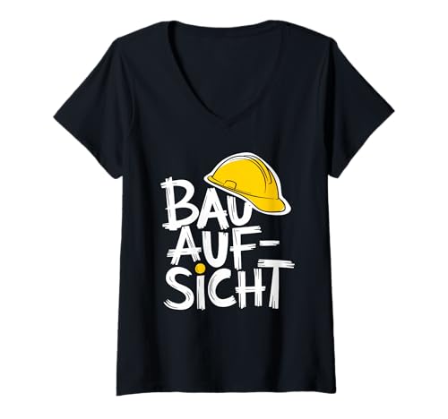 Damen Bauleiter Baustelle Bauaufsicht Baustellenleiter Bauarbeiter T-Shirt mit V-Ausschnitt Damen Bauleiter Baustelle Bauaufsicht Baustellenleiter Bauarbeiter T-Shirt mit V-Ausschnitt von Lustige Bauleiter Baustellen & Bauarbeiter Designs