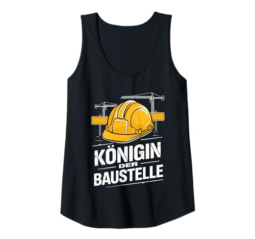 Damen Baustelle Bauleiterin Bauarbeiterin Baustellenleiterin Tank Top Damen Baustelle Bauleiterin Bauarbeiterin Baustellenleiterin Tank Top von Lustige Bauleiterin & Bauarbeiterin Designs