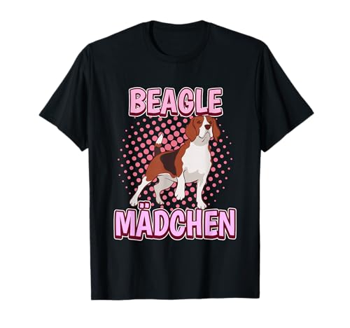 Kinder Beagle Mädchen Beagle T-Shirt von Lustige Beagle Outfits