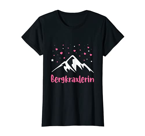 Damen Bergkraxlerin Berge Wandern Bergsteiger Wanderer Spruch T-Shirt Damen Bergkraxlerin Berge Wandern Bergsteiger Wanderer Spruch T-Shirt von Lustige Bergkraxlerin Wander Spruch Geschenke