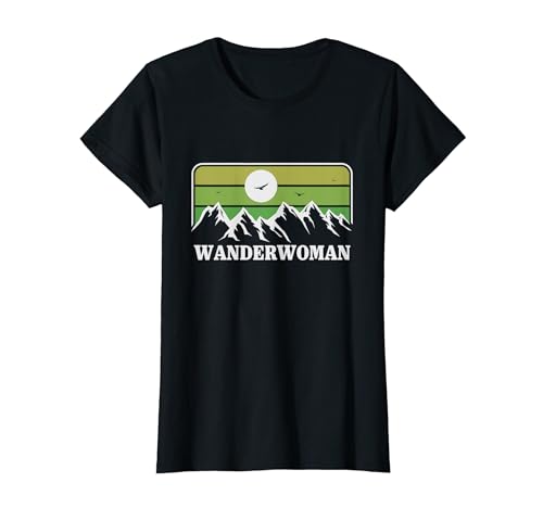 Wanderwoman Bergsteigen Berge Frauen Wandern Spruch T-Shirt Wanderwoman Bergsteigen Berge Frauen Wandern Spruch T-Shirt von Lustige Bergsport & Wander Motive für Damen