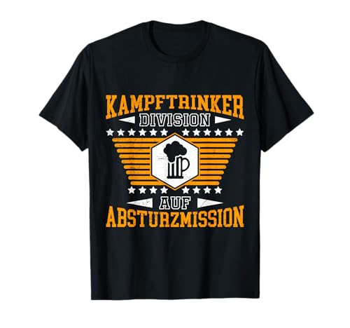 Festival Biertrinker Männer Saufen Kampftrinker T-Shirt von Lustige Bier Geschenke für Männer und Sauf Shirts