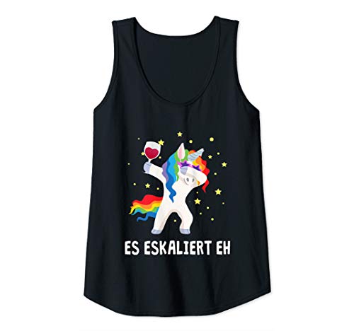 Damen Bier Tanktop Es Eskaliert Eh Saufen Lustige Sprüche Tank Top von Lustige Bier Top Geschenke