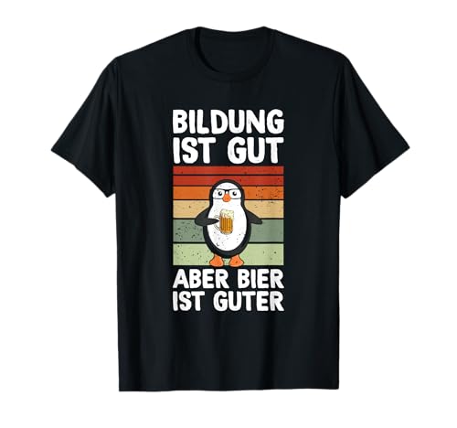 Lustige Bierliebhaber Party Spruch Geschenke Pinguin T-Shirt, Herren, Erwachsene Männer, Bierliebhaber, Partygänger, Schwarz, S Lustige Bierliebhaber Party Spruch Geschenke Pinguin T-Shirt, Herren, Erwachsene Männer, Bierliebhaber, Partygänger, Schwarz, S von Lustige Bierliebhaber Party Spruch Geschenke