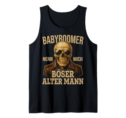 Herren Babyboomer Böser Alter Mann Lustig Motorrad Opa Biker Spruch Tank Top Herren Babyboomer Böser Alter Mann Lustig Motorrad Opa Biker Spruch Tank Top von Lustige Biker Sprüche & Geschenke für Männer