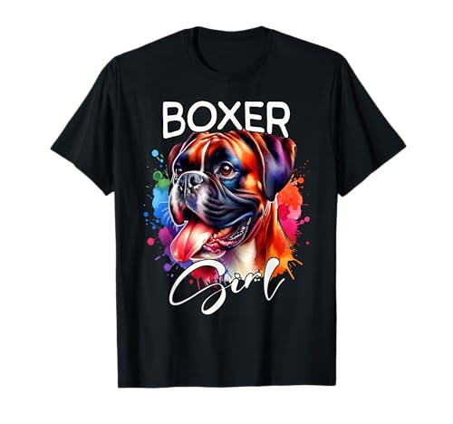 Lustige Boxer Designs Damen Boxer Girl Hund Mädchen Boxer T-Shirt Schwarz S Cartoon Klassisch Standardlänge Damen Mädchen Frauen Boxerliebhaber Lustige Boxer Designs Damen Boxer Girl Hund Mädchen Boxer T-Shirt Schwarz S Cartoon Klassisch Standardlänge Damen Mädchen Frauen Boxerliebhaber von Lustige Boxer Designs Damen