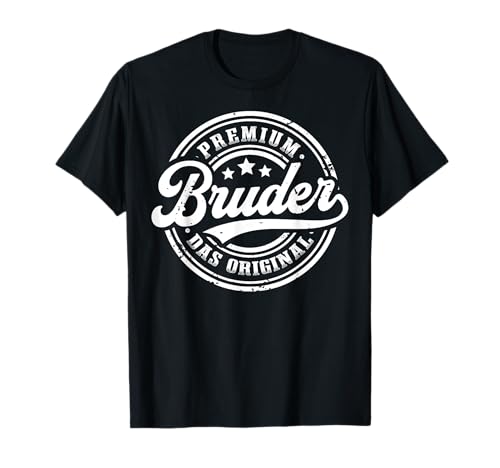 Herren Bruder das Original T-Shirt, Schwarz, S Herren Bruder das Original T-Shirt, Schwarz, S von Lustige Bruder Geschenke für Männer