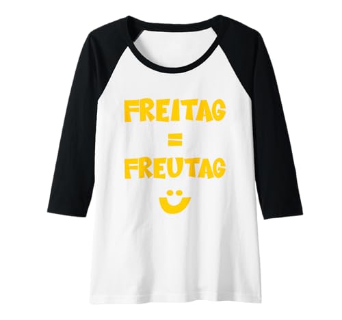 Damen Freitag ist Freutag - Bürohumor Lustige Sprüche Arbeit Büro Raglan Damen Freitag ist Freutag - Bürohumor Lustige Sprüche Arbeit Büro Raglan von Lustige Bürosprüche - Witzige Sprüche Büro Arbeit