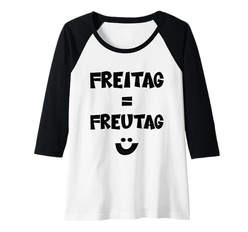 Damen Freitag ist Freutag - Lustige Sprüche Arbeit Büro Bürohumor Raglan Damen Freitag ist Freutag - Lustige Sprüche Arbeit Büro Bürohumor Raglan von Lustige Bürosprüche - Witzige Sprüche Büro Arbeit